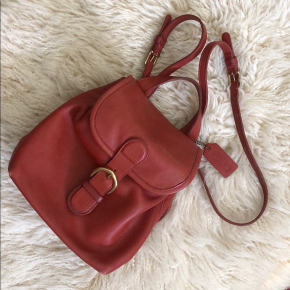 SOLD - Vintage Coach Bantam Mini Backpack - Picture 2 of 16